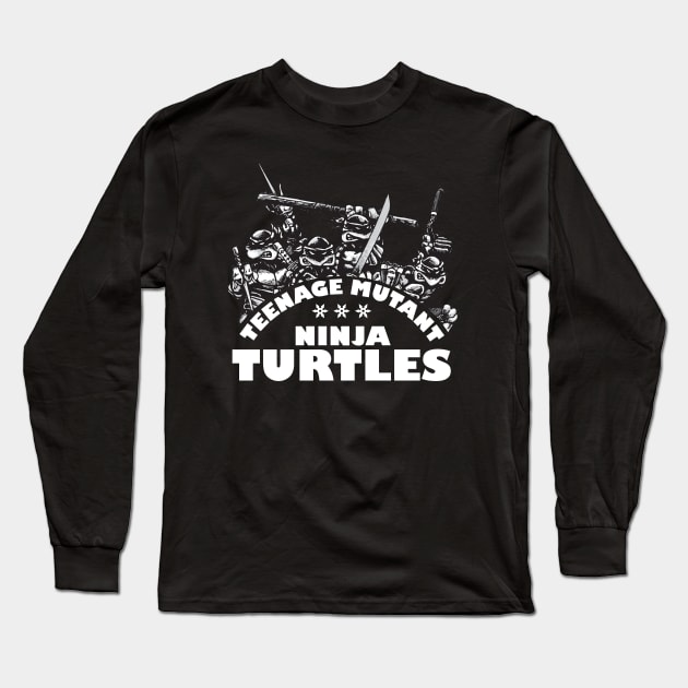 Old School TMNT 2 (1984) Long Sleeve T-Shirt by ForbiddenMonster